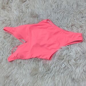 Fashion Nova daralyn 1 piece swimsuit in coral